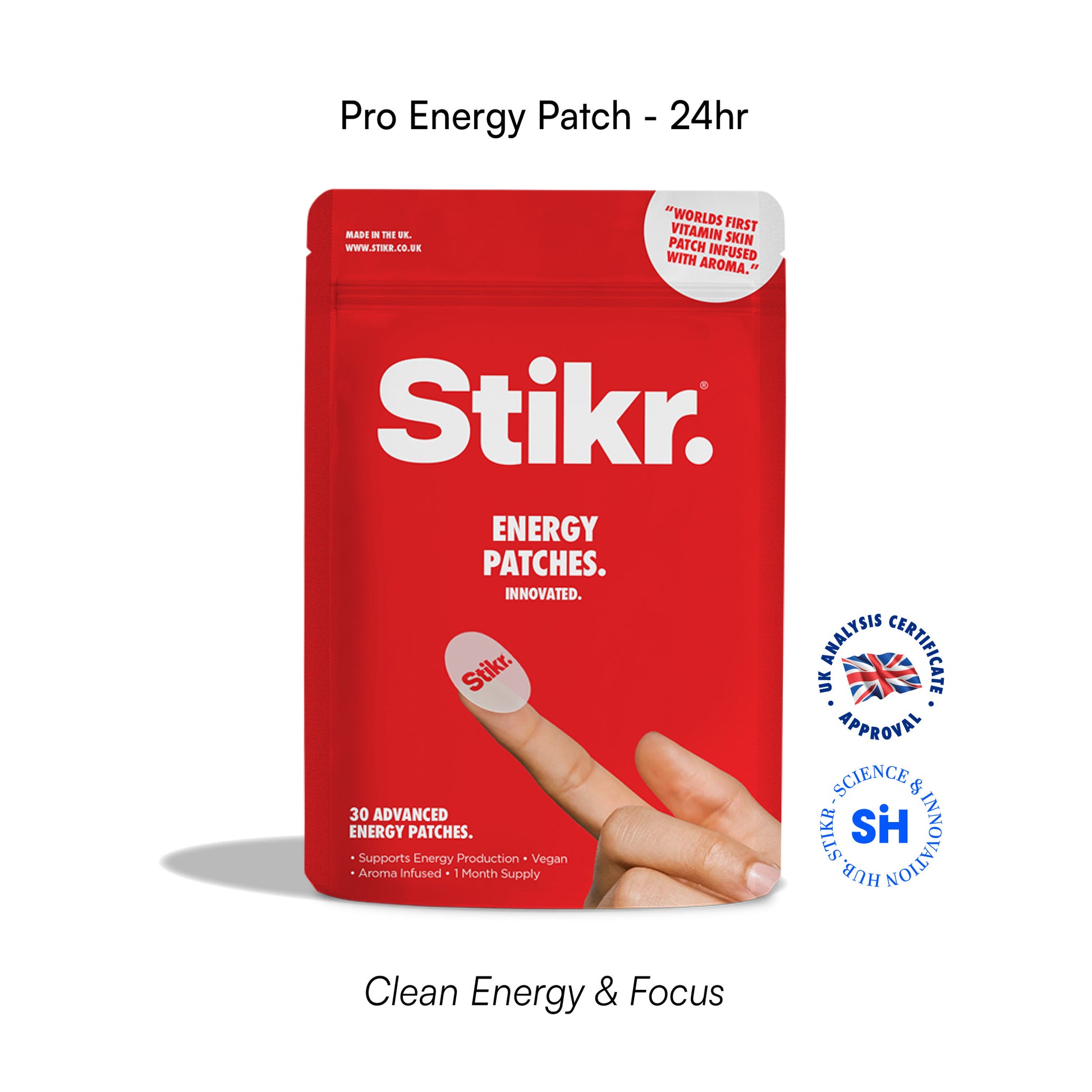 30 ENERGY & FOCUS PATCHES