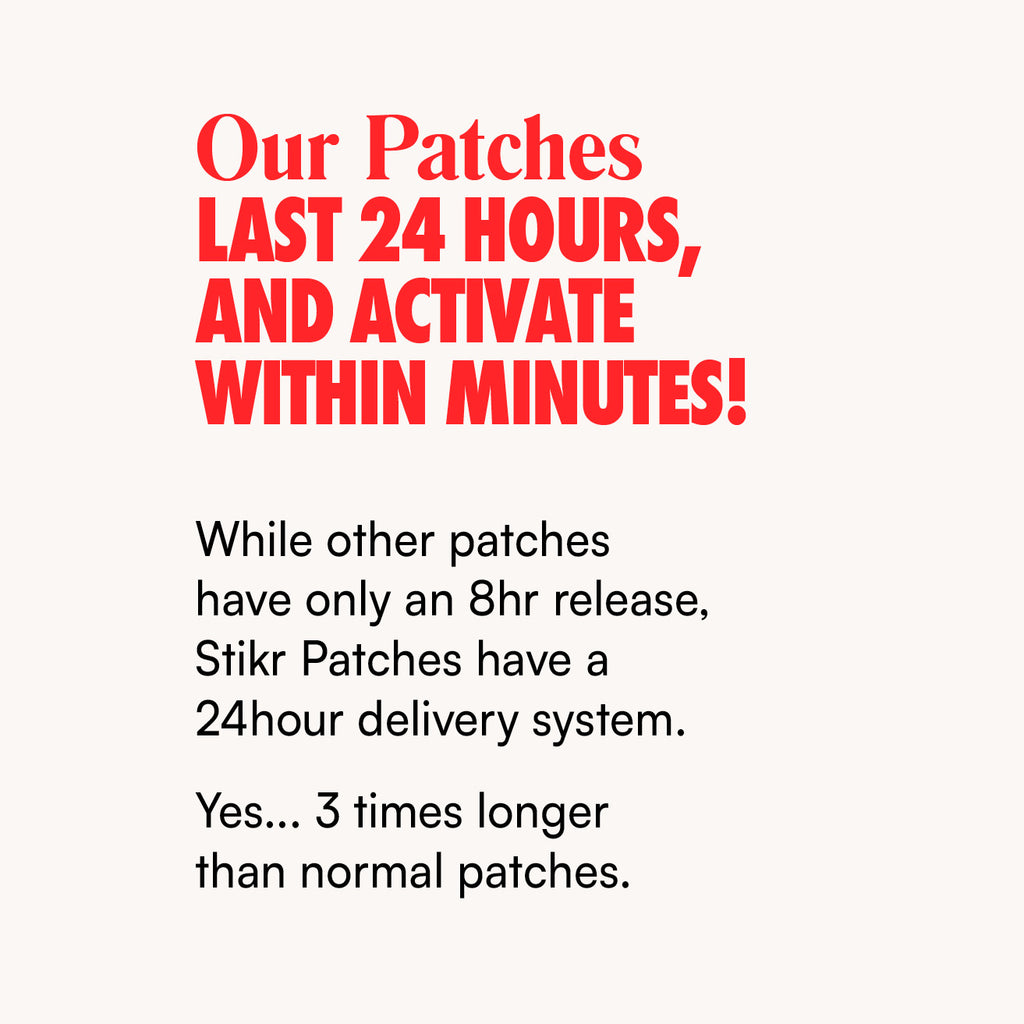 30 ENERGY & FOCUS PATCHES